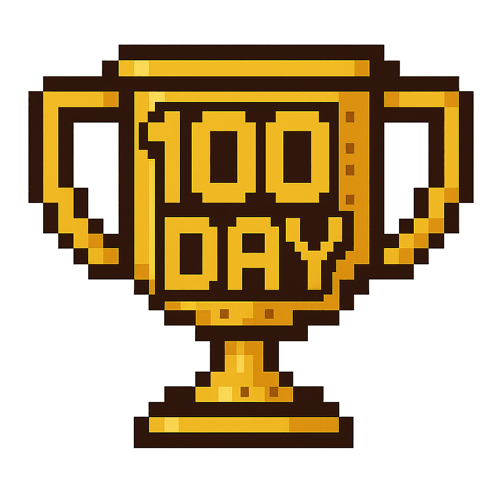 100 Day Badge